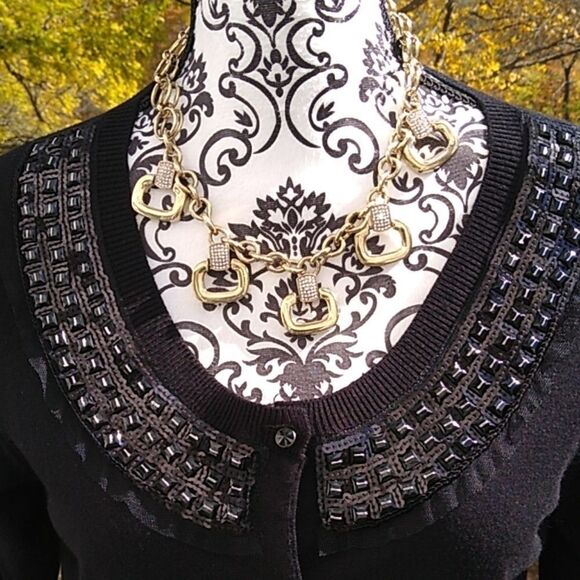 Nwot Express Design Studio Size L Fancy Sweater - Picture 2 of 6